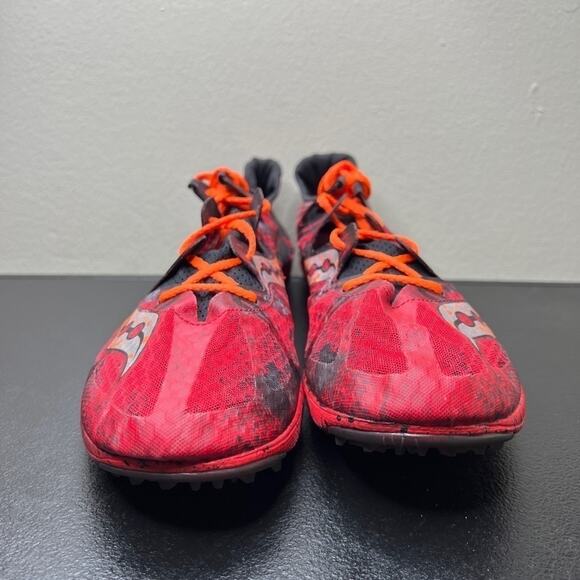 Saucony Carrera XC2 Cross Country Spikes Men’s Size 13 Red Orange Track Shoes ? main image 6